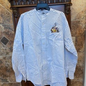 Mens Looney Tunes Banded Collar Shirt
